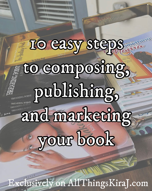 10 easy steps to publish your book